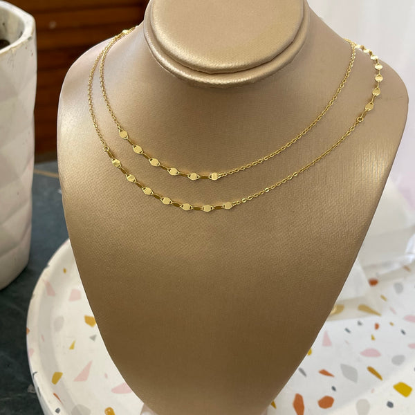 Mixed Chain Long Necklace