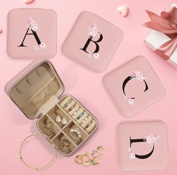 Initial Letter Jewelry Box