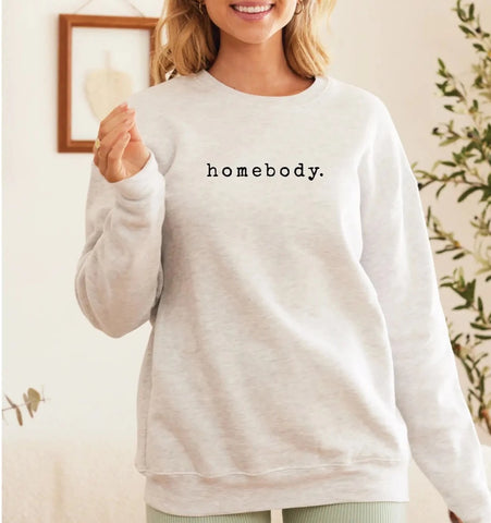 Homebody Sweatshirt-Heather Dust