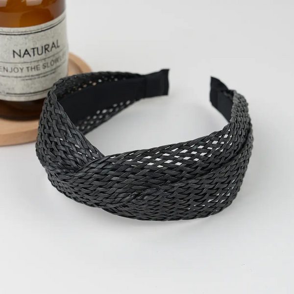 Rattan Braided Headband (Choose Color)