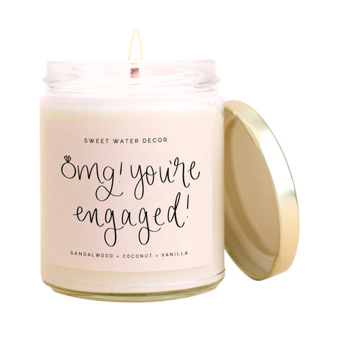 OMG You're Engaged Soy Candle