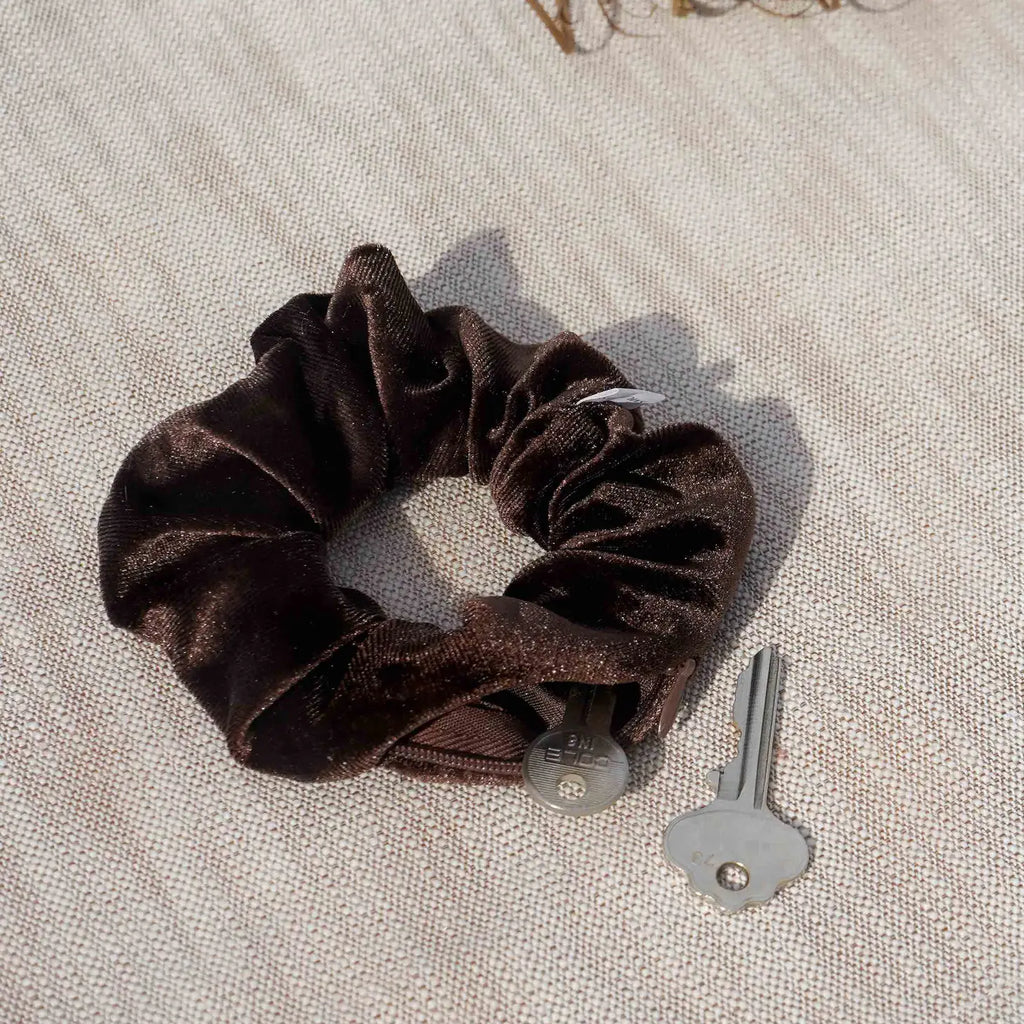 Velvet Zipper Scrunchies (Choose Color)